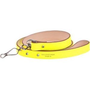 Balenciaga Yellow Leather Dog Leash Rare